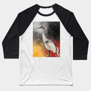 Sandhill Crane Baseball T-Shirt